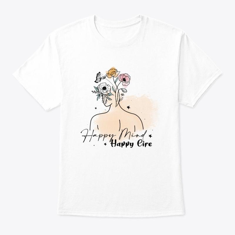 Happy Mind Happy Life Retro